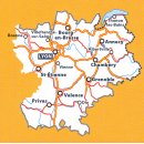 523 Rh&ocirc;ne-Tal-Franz. Alpen 1:200.000