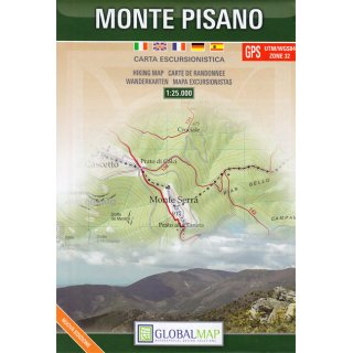 Monte Pisano 1:25.000