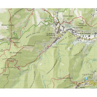 Monte Pisano 1:25.000