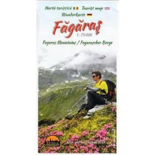 Fogarascher Gebirge (Muntii Faragasului) Wanderkarte