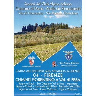 Appennino Fiorentino (04) 1:25.000