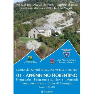 Appennino Fiorentino (01) 1:25.000