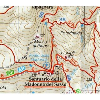 Appennino Fiorentino (03) 1:25.000