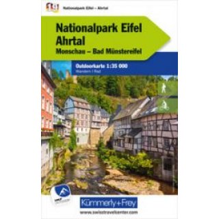 KuF Deutschland Outdoorkarte 19 Eifel - Ahrtal 1 : 35.000.