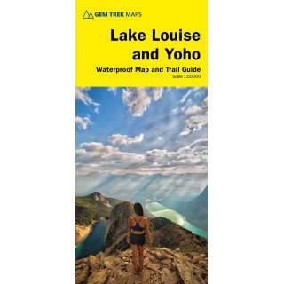 Lake Louise & Yoho Map 1:50 000