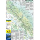 Canadian Rockies Map 1:400.000