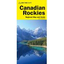 Canadian Rockies Map 1:400.000