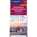 FK 3318 Ostseekste, Rostock, Wismar, Schwerin 1:70.000