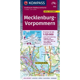 FK 3702 Mecklenburg-Vorpommern 1:125.000