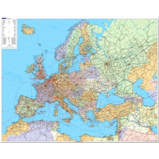 Europa, politisch 1:4.500.000