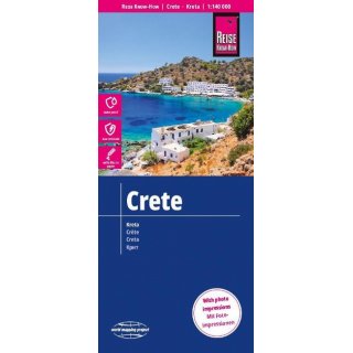 Landkarte Kreta / Crete (1:140.000)
