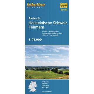 Holsteinische Schweiz, Fehmarn 1:75.000