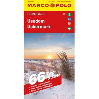 Usedom, Uckermark 1:100.000