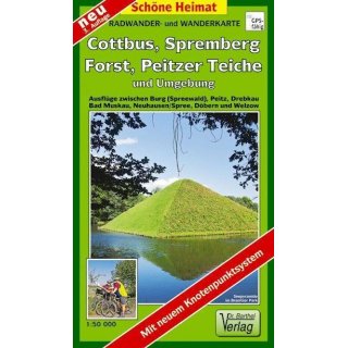 085 Cottbus, Spremberg, Forst, Peitzer Teiche und Umgebung 1 : 50 000