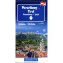 Vorarlberg - Tirol - Sdtirol Regionalkarte 1: 175 000