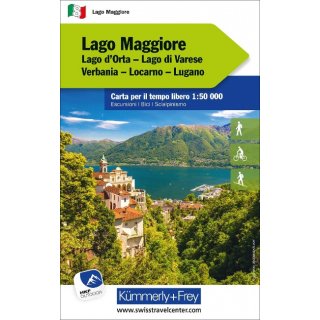 Lago Maggiore Nr. 08 Outdoorkarte Italien 1:50 000