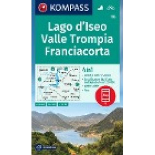 WK 106 Lago dIseo, Valle Trompia, Franciacorta 1:50.000