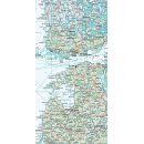 Europa physikalisch  Planokarte laminiert