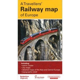 Railway map of Europe