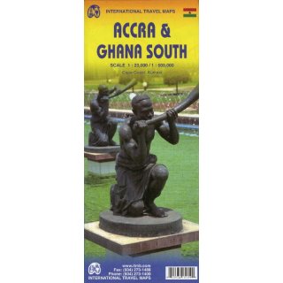Ghana South & Accra 1:500T / 1:23T