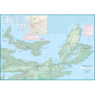 Nova Scotia/Prince Edward Island 1:380,000