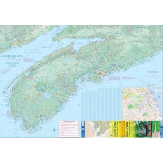 Neuschottland und Prinz-Edward-Insel 1:380,000