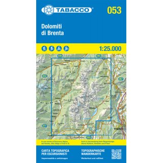 053 Dolomiti di Brenta 1:25.000