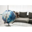 DUO AZZURRO Leuchtglobus, Modell K 24 34 81, &Oslash; 34 cm Kristallglas