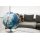 DUO AZZURRO Leuchtglobus, Modell K 24 34 81, &Oslash; 34 cm Kristallglas