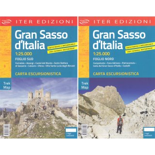 Gran Sasso dItalia 1:25.000