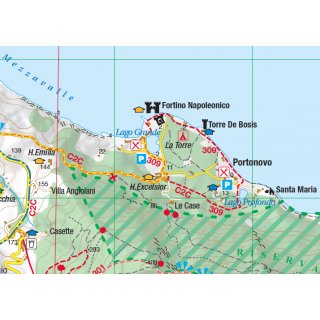 Parco Naturale Regionale del Conero 1:25.000