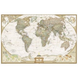 Executive Antike Weltkarte185x122cm