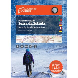 Serra da Estrela Naturpark 1:25.000