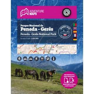 Peneda-Ger&ecirc;s Nationalpark 1:50.000