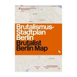 Brutalismus Stadtplan Berlin