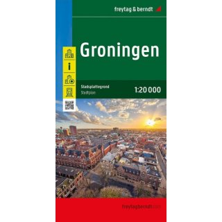 Groningen, Stadtplan 1: 20 000