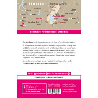 Gardasee mit Verona und Brescia