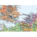 Europa, politisch. Mit Flaggen 1:4.300.000