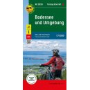 Bodensee und Umgebung, Rad- und Freizeitkarte 1:75.000