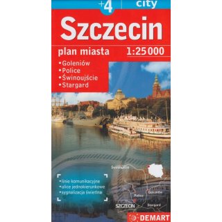 Stettin Stadtplan 1:25 000