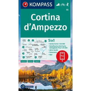 WK 55 Cortina dAmpezzo 1:50 000