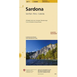 Swisstopo 1 : 50 000 Sardona