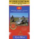 Kyrgyzstan Geographical Map 1 : 750 000