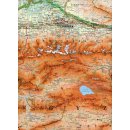 Kyrgyzstan Geographical Map 1 : 750 000