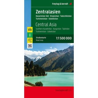 Zentralasien  1 : 1.500.000 Autokarte