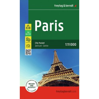 Paris, Stadtplan 1:11.000