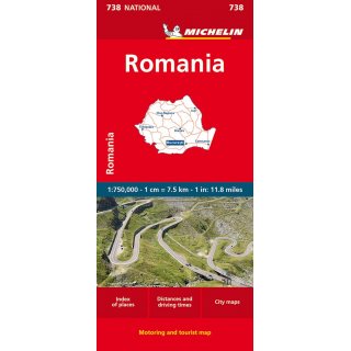 Rum&auml;nien 1:750.000