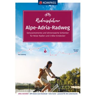 KOMPASS Radreisefhrer Alpe Adria Radweg