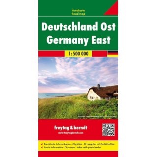 Deutschland Ost 1 : 500 000 Autokarte