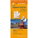 England Sd-Ost, Midlands, East Anglia 1:400.000